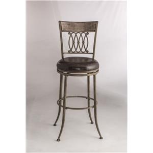 Hillsdale Metal Stools Swivel Bar Stool